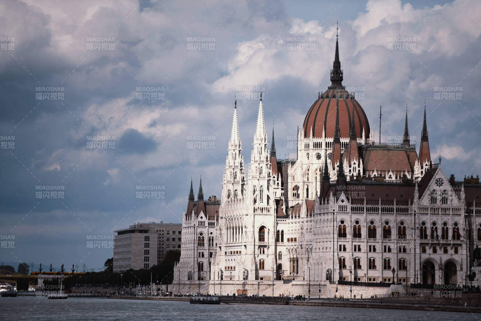 布达佩斯国会大厦风光图片