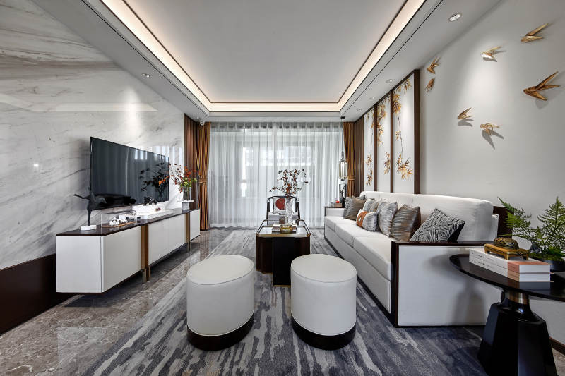 现代简约客厅设计图片