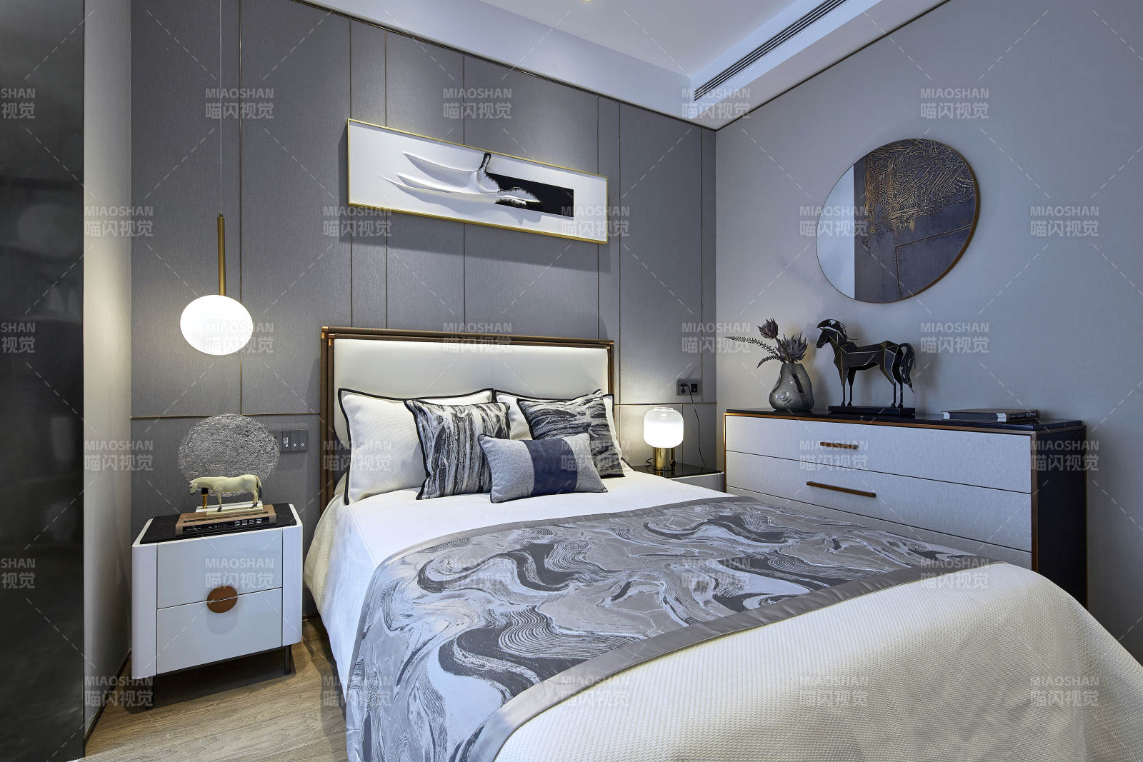 现代简约卧室设计图片