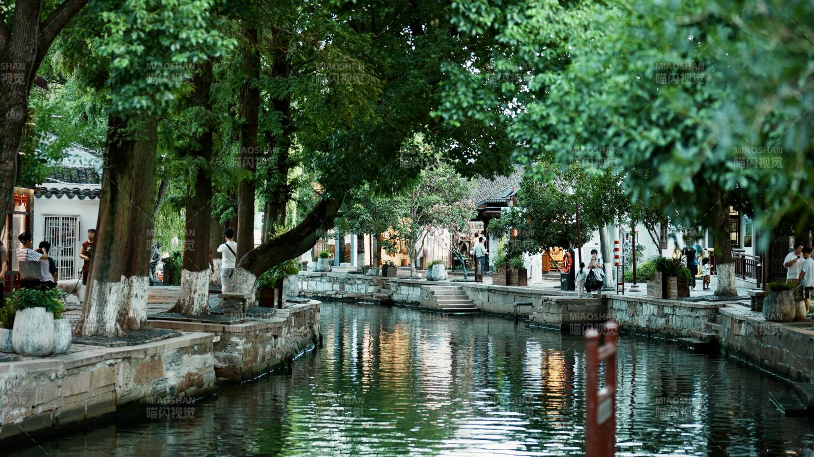 上海朱家角古镇江南水乡图片