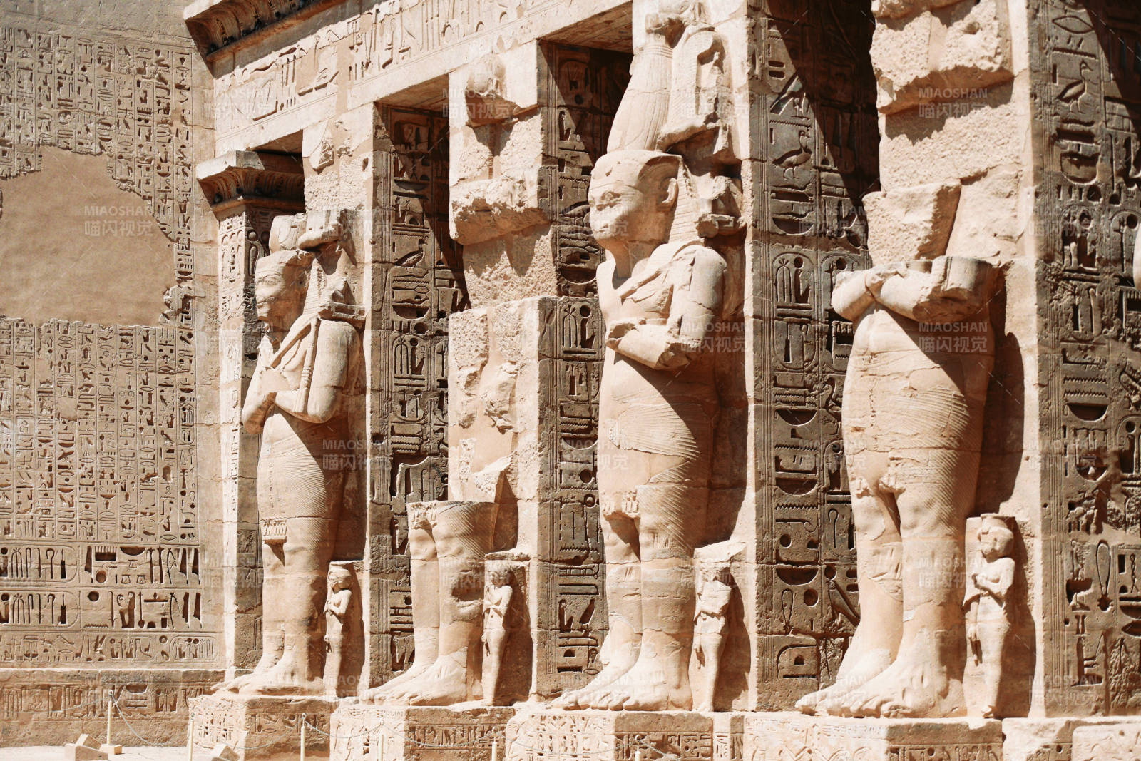 埃及卢克索卡纳克神庙古埃及神庙图片