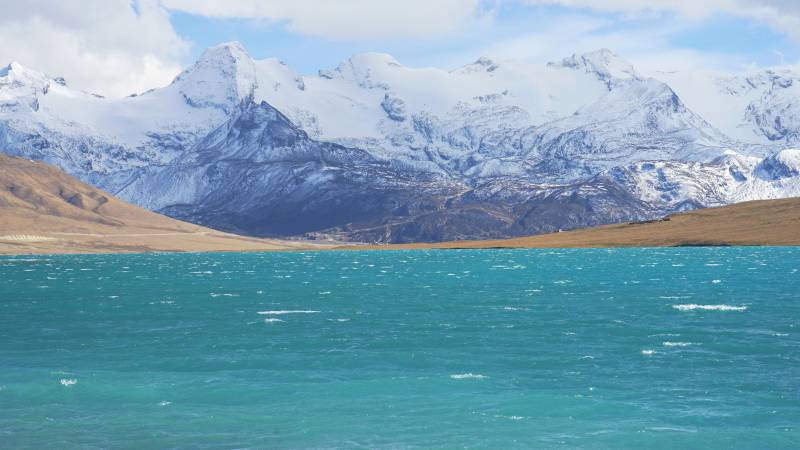 西藏冲巴雍错图片