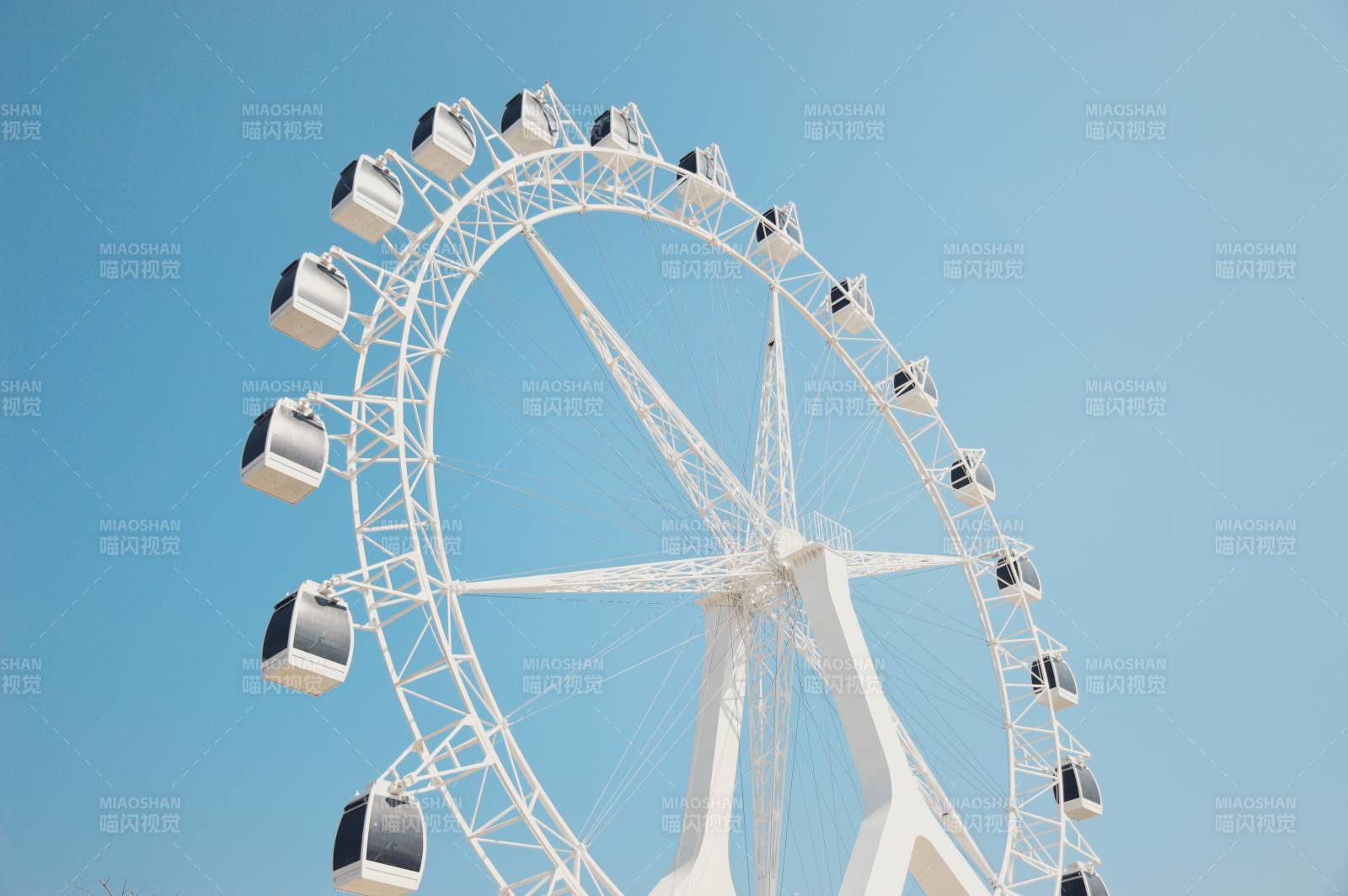 旗山湖公园摩天轮图片