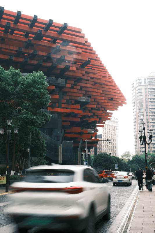 重庆美术馆外楼国泰艺术中心图片