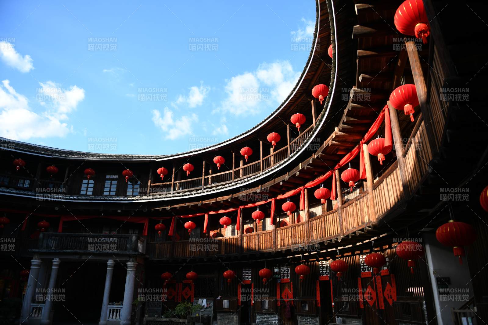 福建永定土楼图片