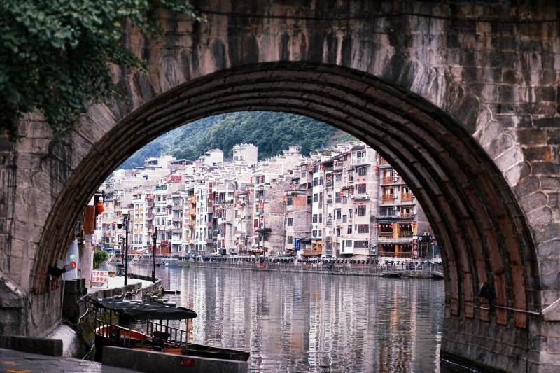 贵州省黔东南镇远古城图片