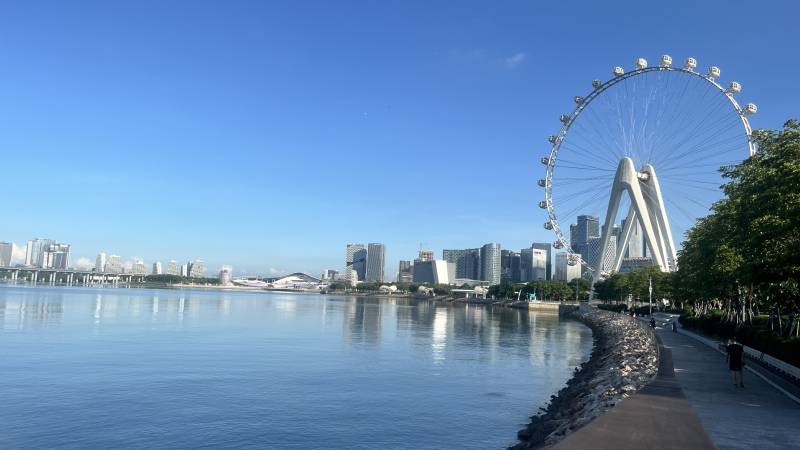 深圳欢乐港湾的摩天轮图片