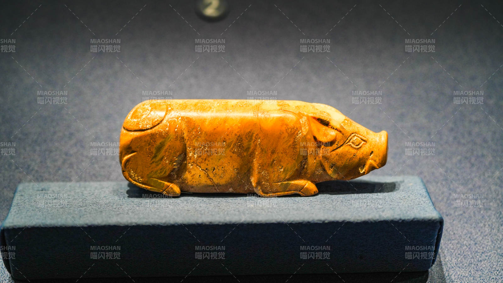 玉猪雕塑静展古韵--   山西省博物馆图片