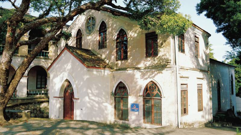 福建师范大学旧校区欧式建筑图片