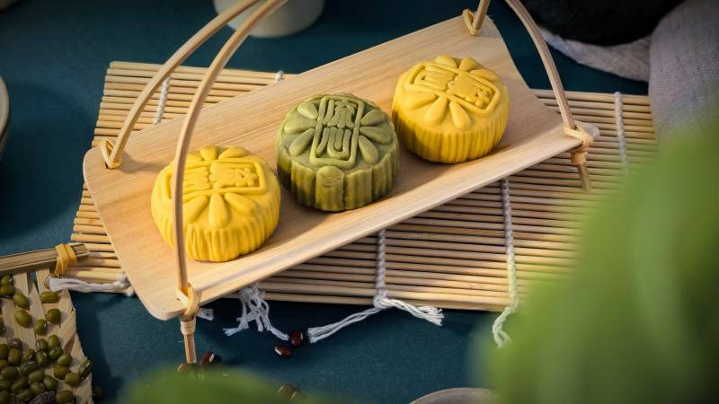 中秋月饼 传统美味图片