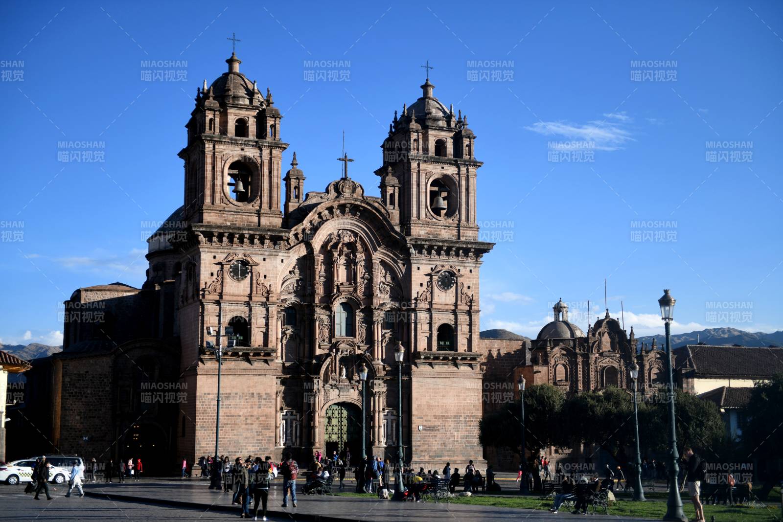 库斯科大教堂广场风光图片