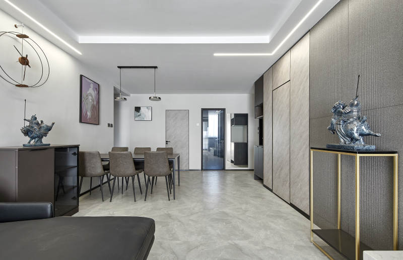 现代简约客厅餐厅设计图片