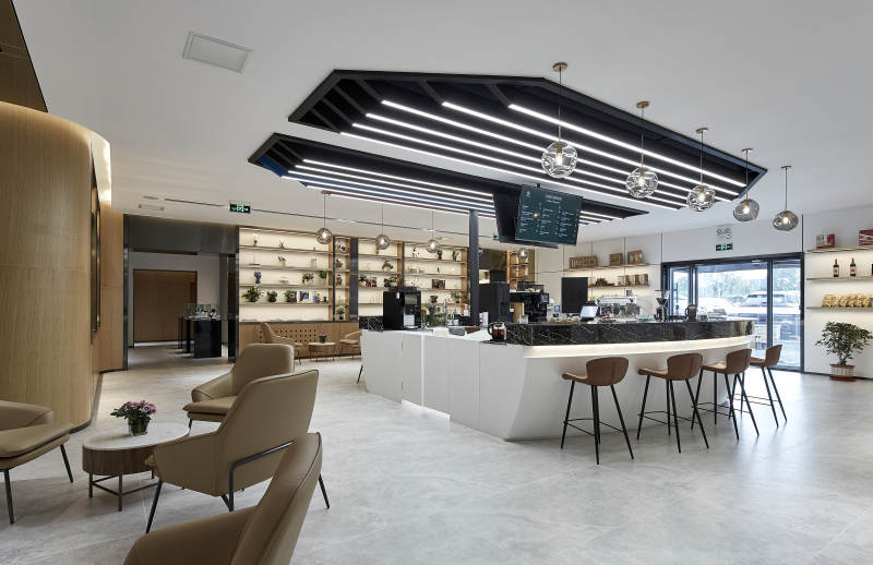 现代咖啡厅内部设计图片