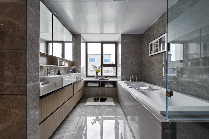 现代简约浴室设计图片