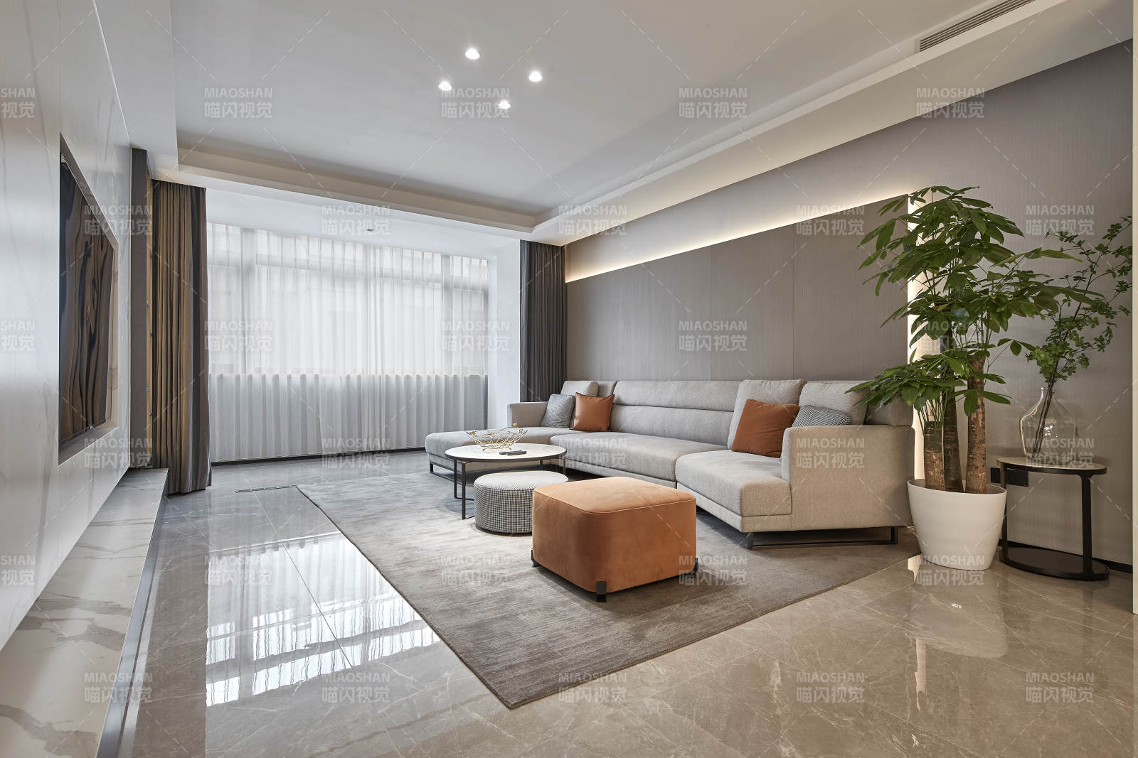 现代简约客厅设计图片