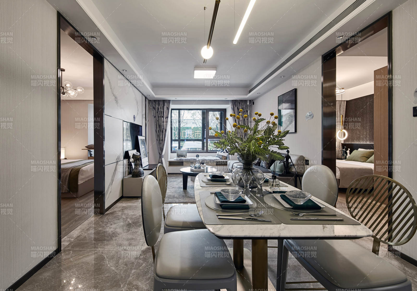 现代简约餐厅设计图片