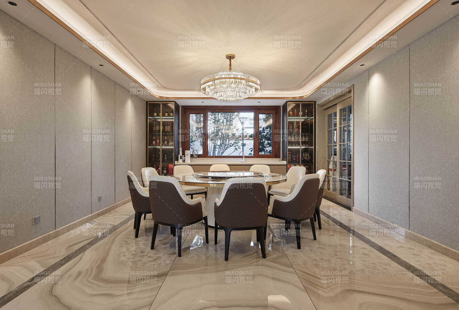 现代奢华餐厅设计图片