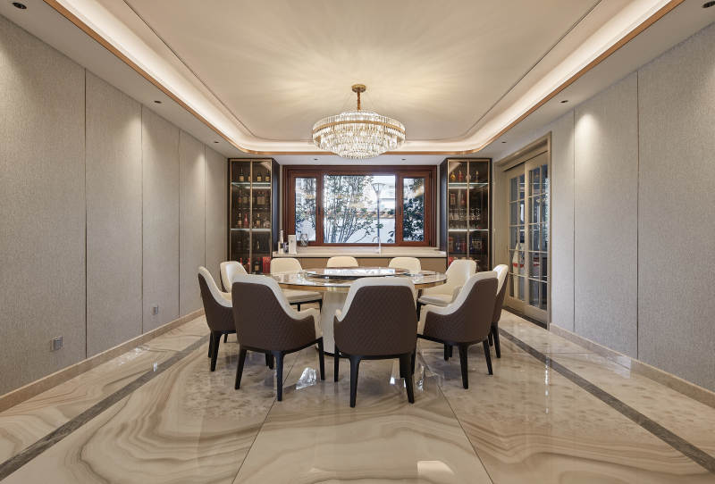 现代奢华餐厅设计图片