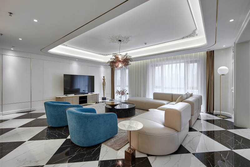 现代简约客厅设计图片