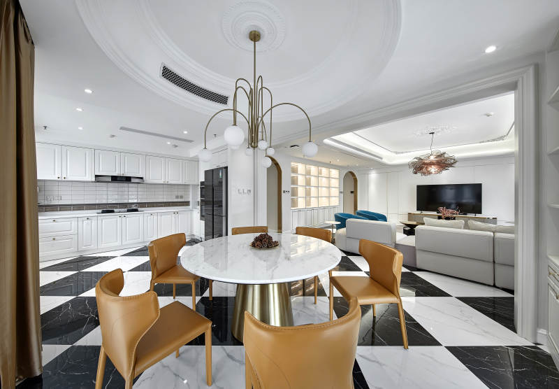 现代简约客厅餐厅设计图片