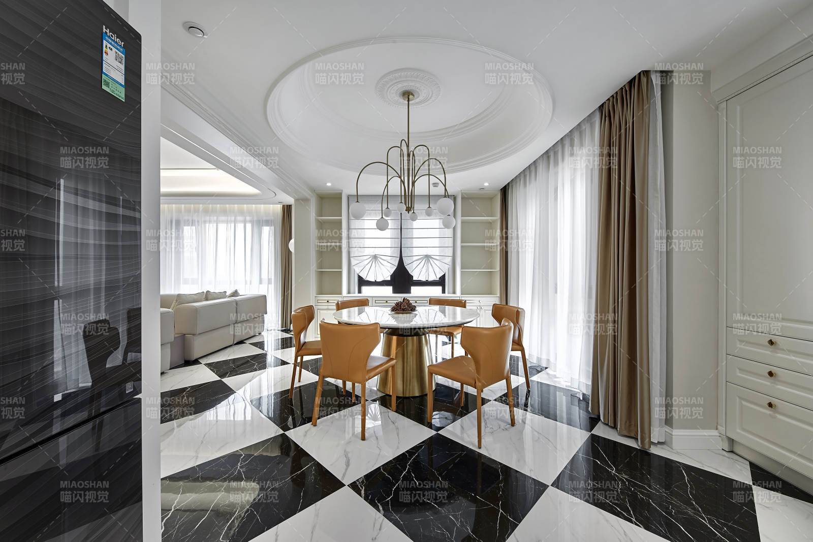 现代简约餐厅设计图片