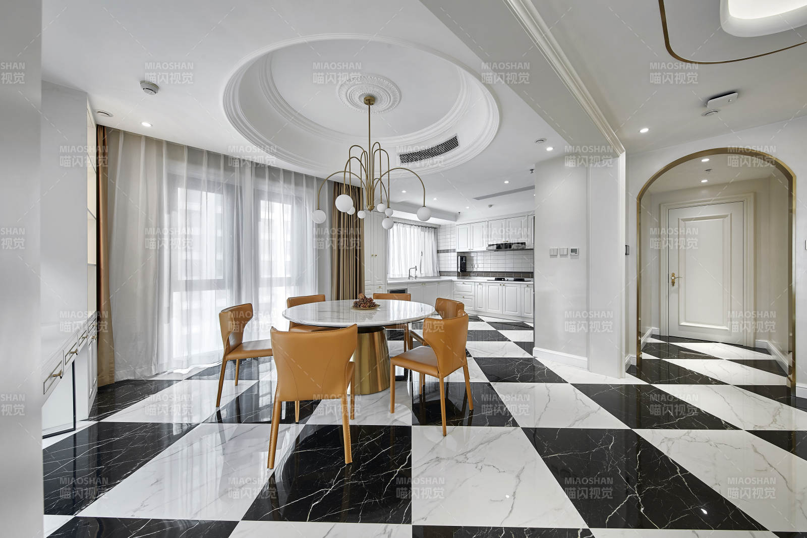 现代简约餐厅设计图片