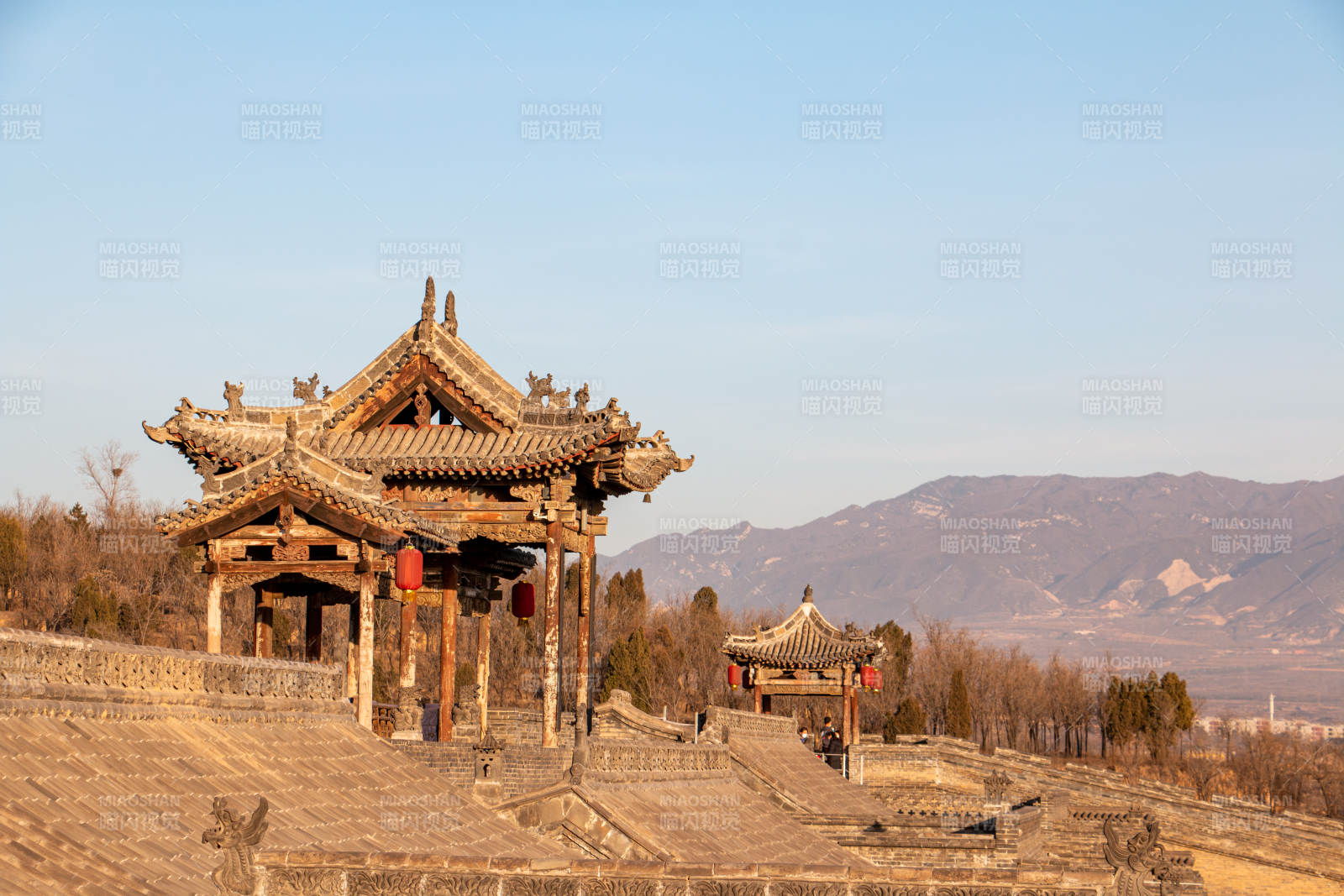 中国山西晋中灵石县王家大院恒贞堡建筑群图片