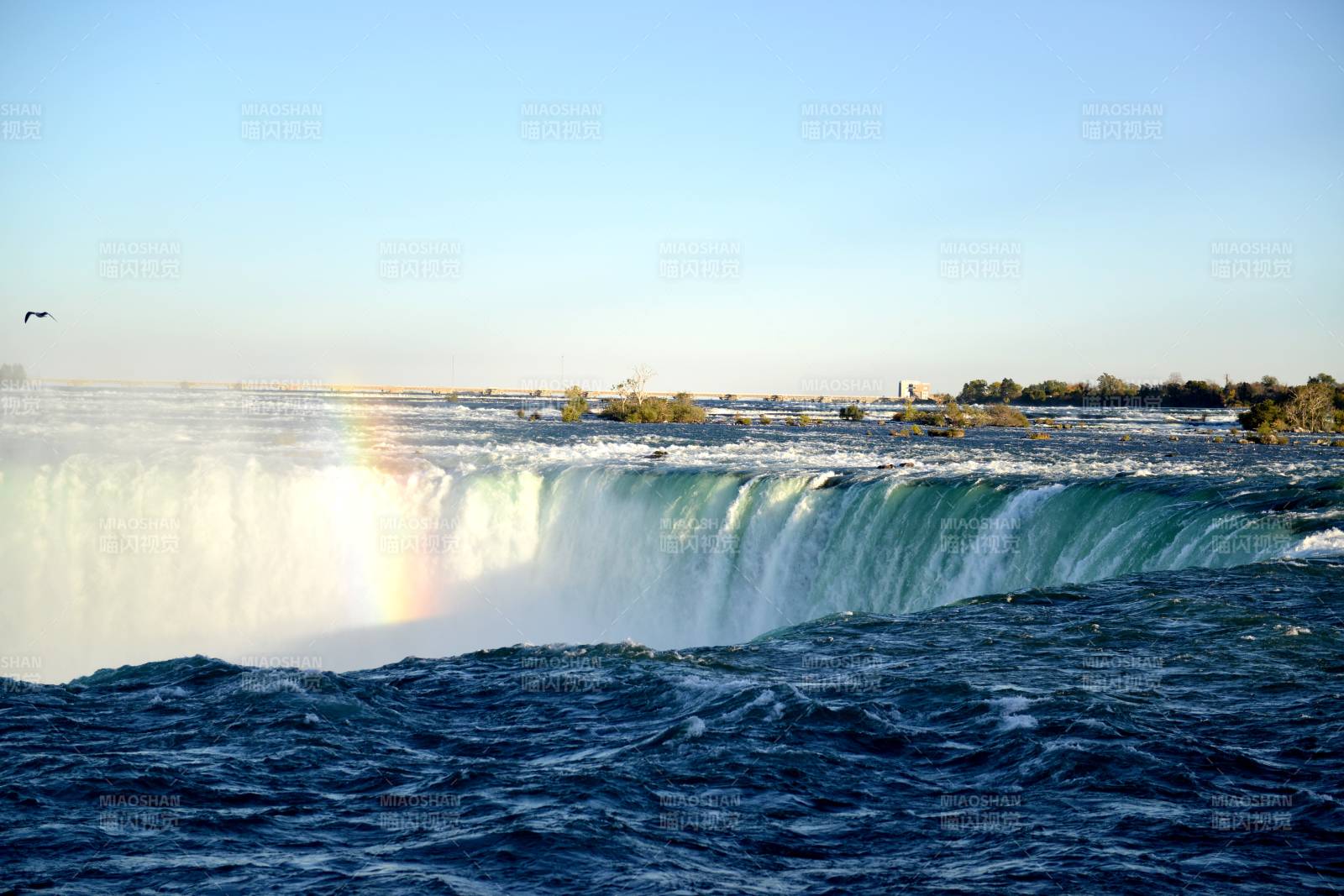 尼亚加拉瀑布的壮丽景象图片