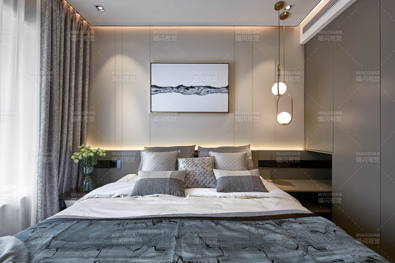 现代简约卧室设计图片