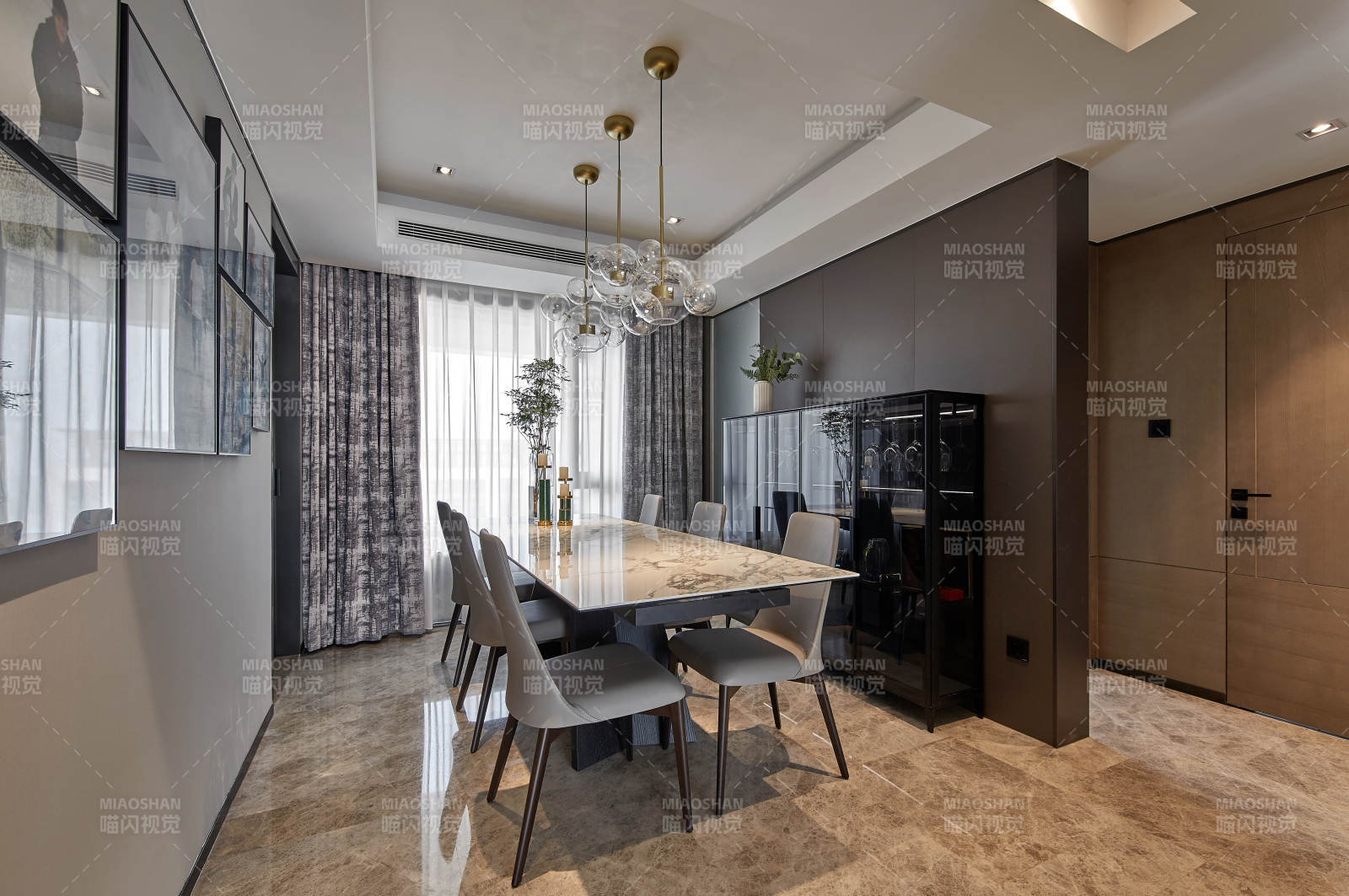 现代简约餐厅设计图片