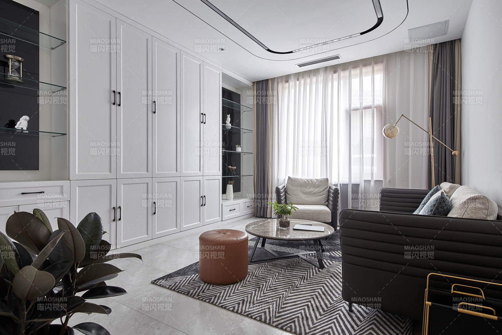现代简约客厅设计图片