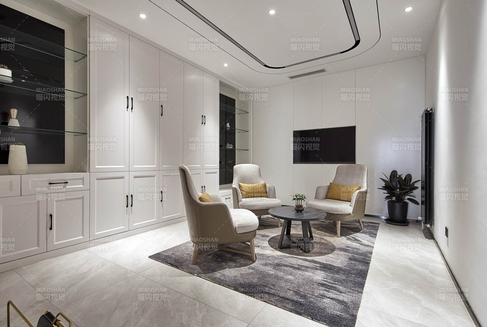 现代简约客厅设计图片