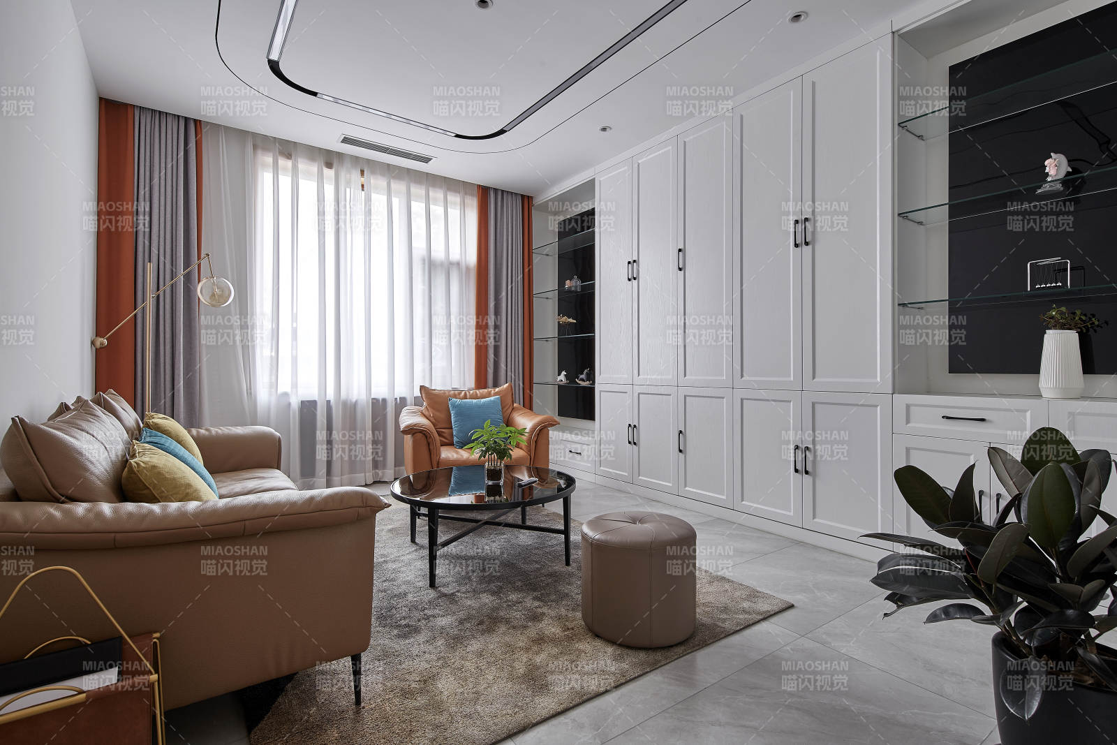 现代简约客厅设计图片