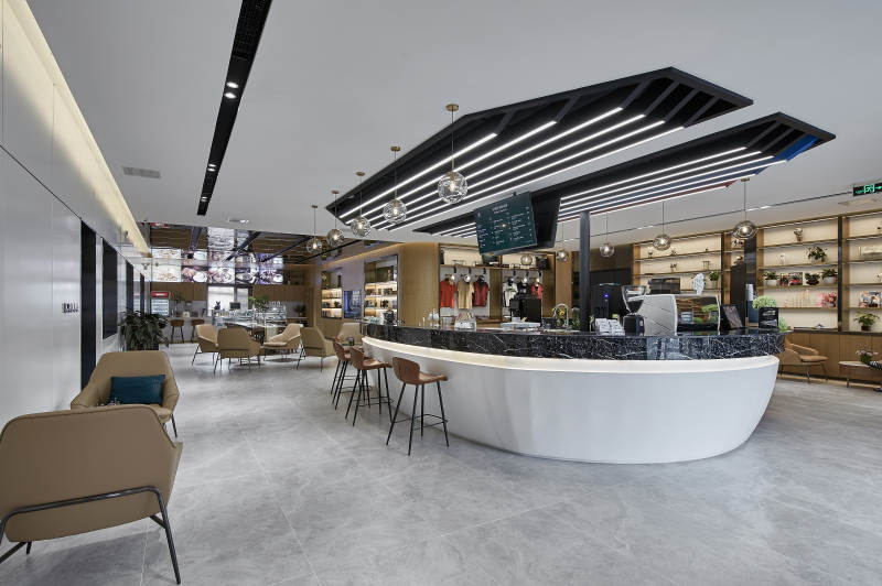 现代咖啡厅内部设计图片