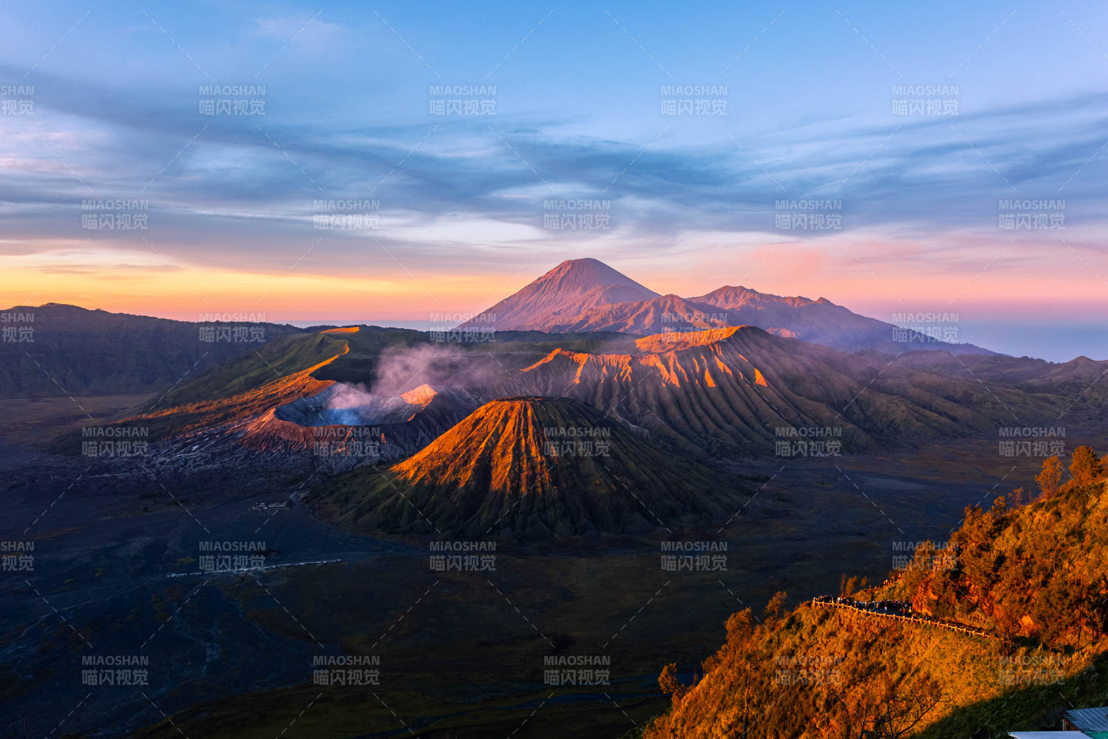 印尼bromo火山日常美景图图片