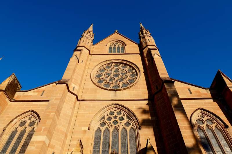 悉尼圣玛丽大教堂照片图片