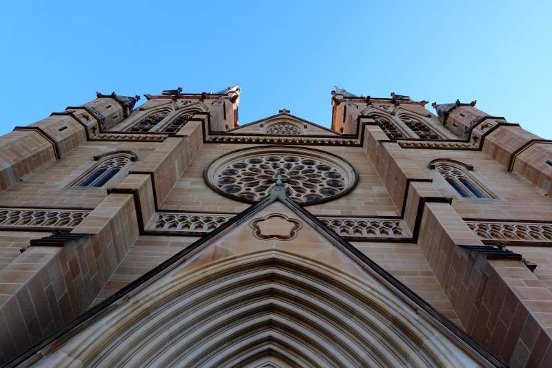 悉尼圣玛丽大教堂图片