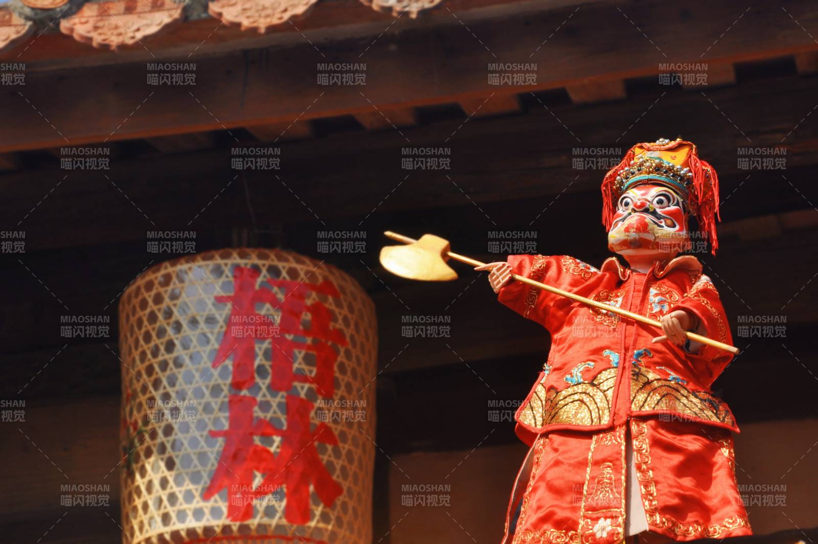 中国福建泉州晋江梧林传统村落-木偶戏表演图片