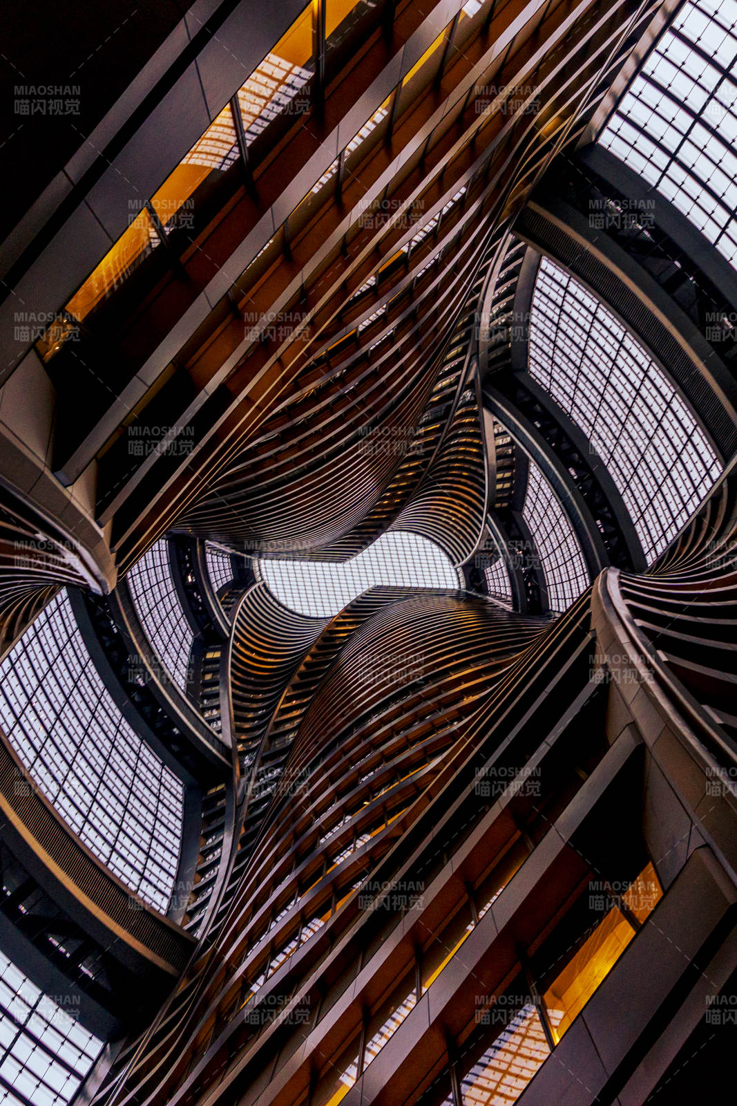 现代建筑的曲线之美--北京丽泽soho图片