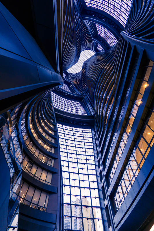 现代建筑的螺旋之美--北京丽泽soho图片