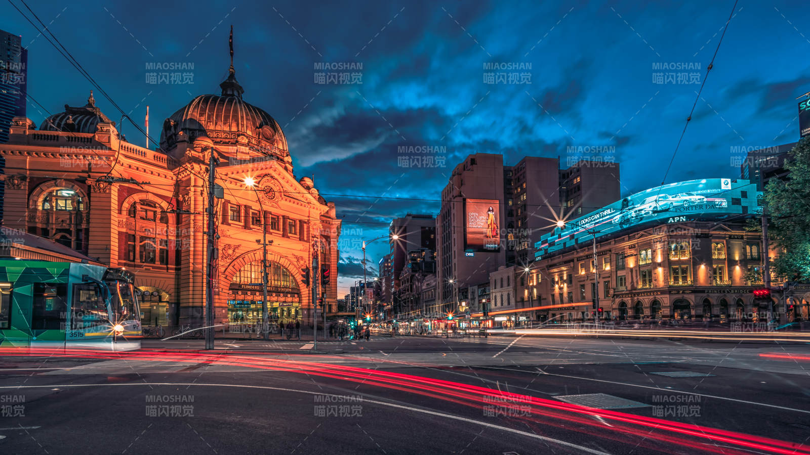 墨尔本弗林德斯街火车站图片