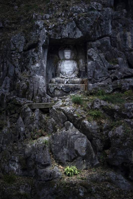 杭州飞来峰石窟～渡图片