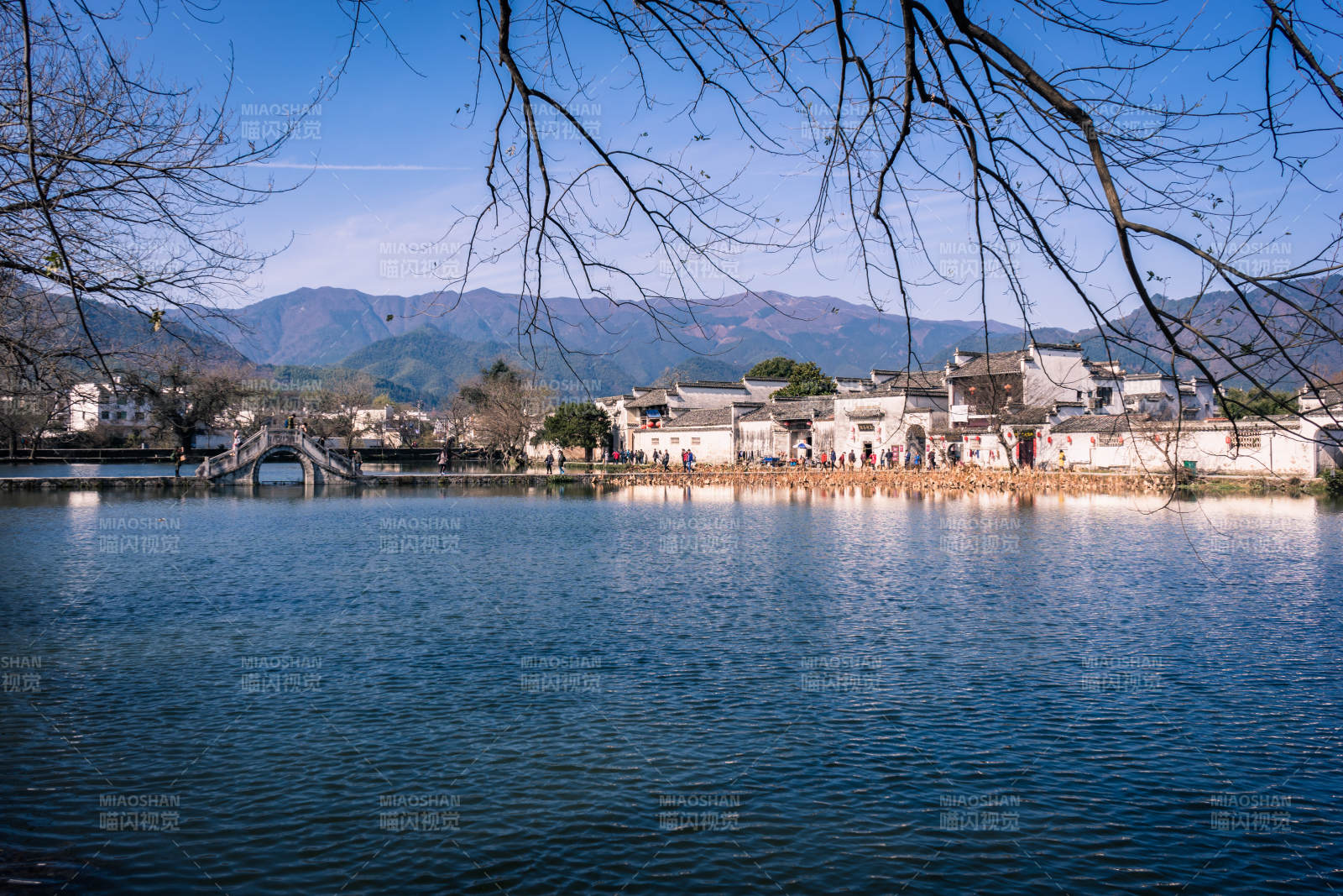 黄山宏村景区图片