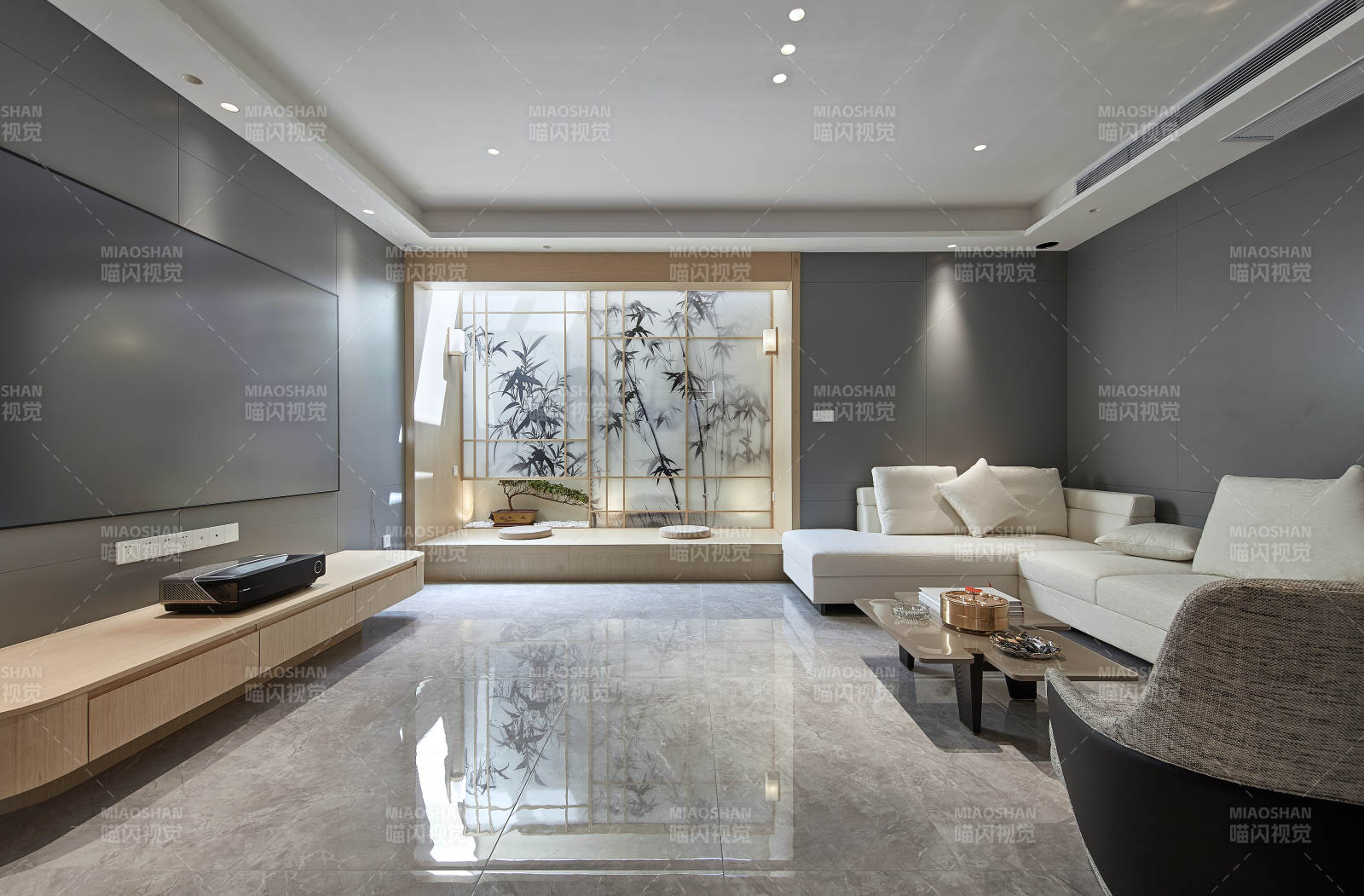 现代简约客厅设计图片