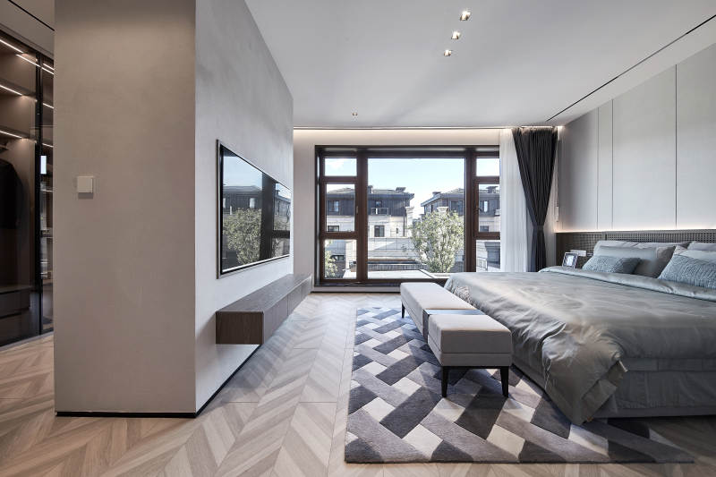 现代简约卧室设计图片