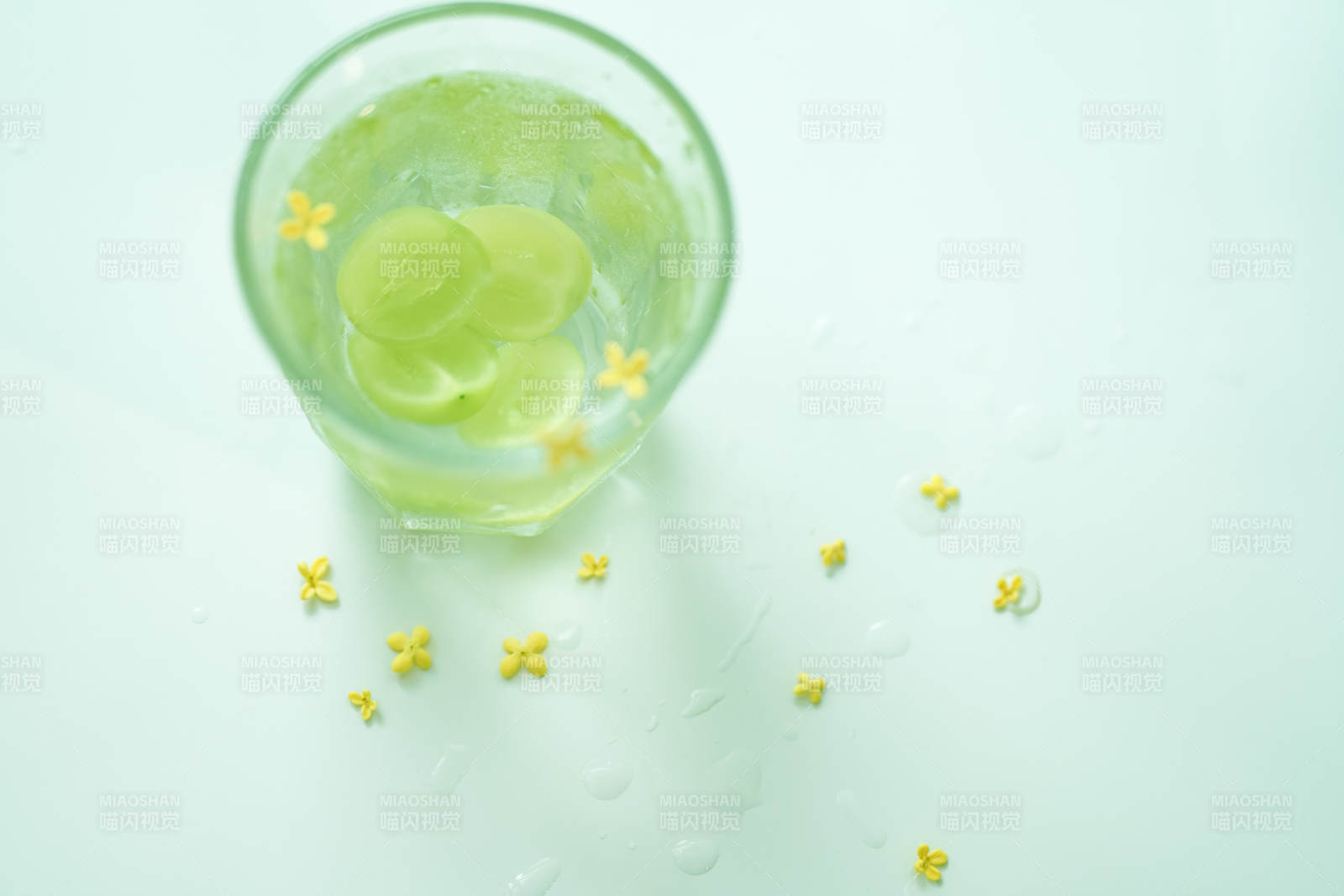 清新柠檬水与规划图片