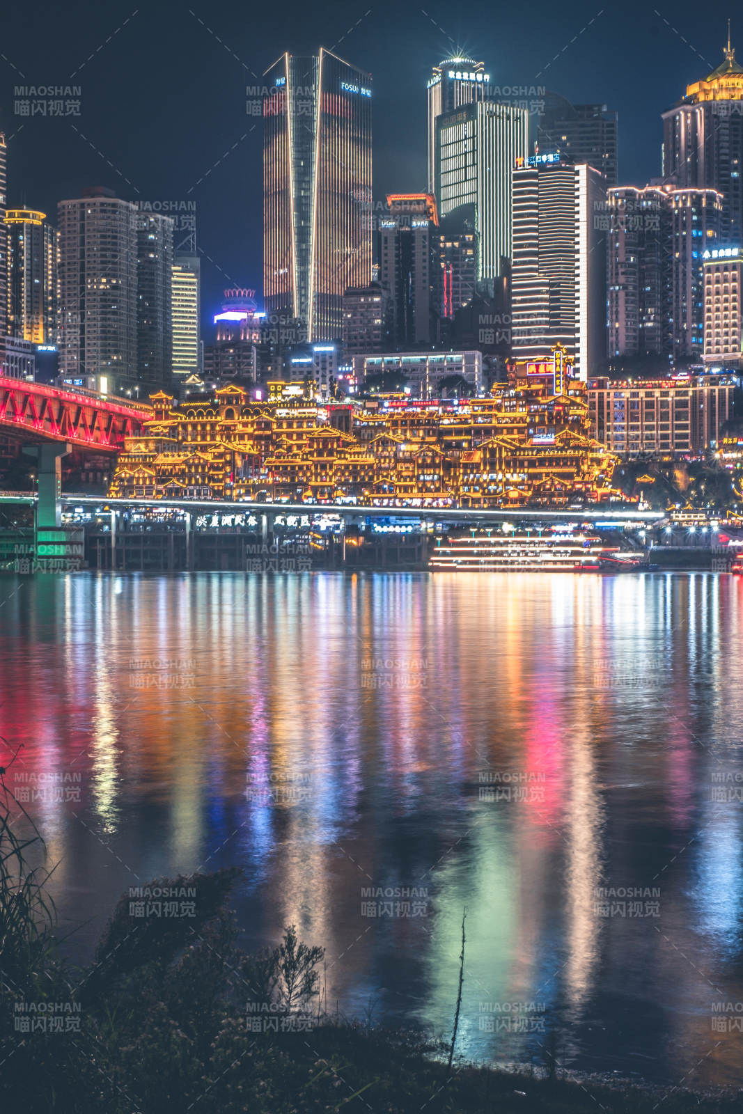 重庆洪崖洞夜景图片