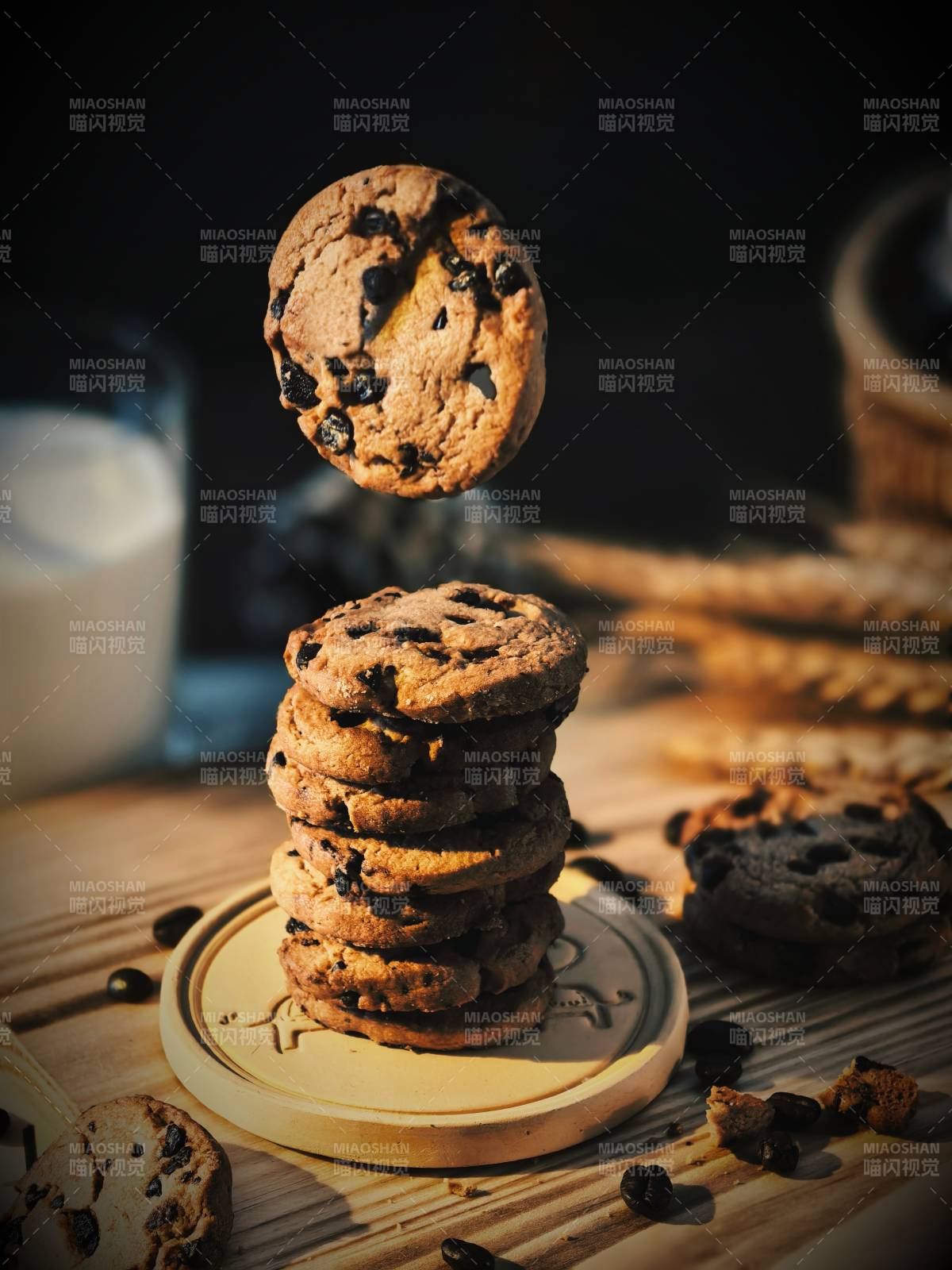 巧克力饼干叠叠乐图片