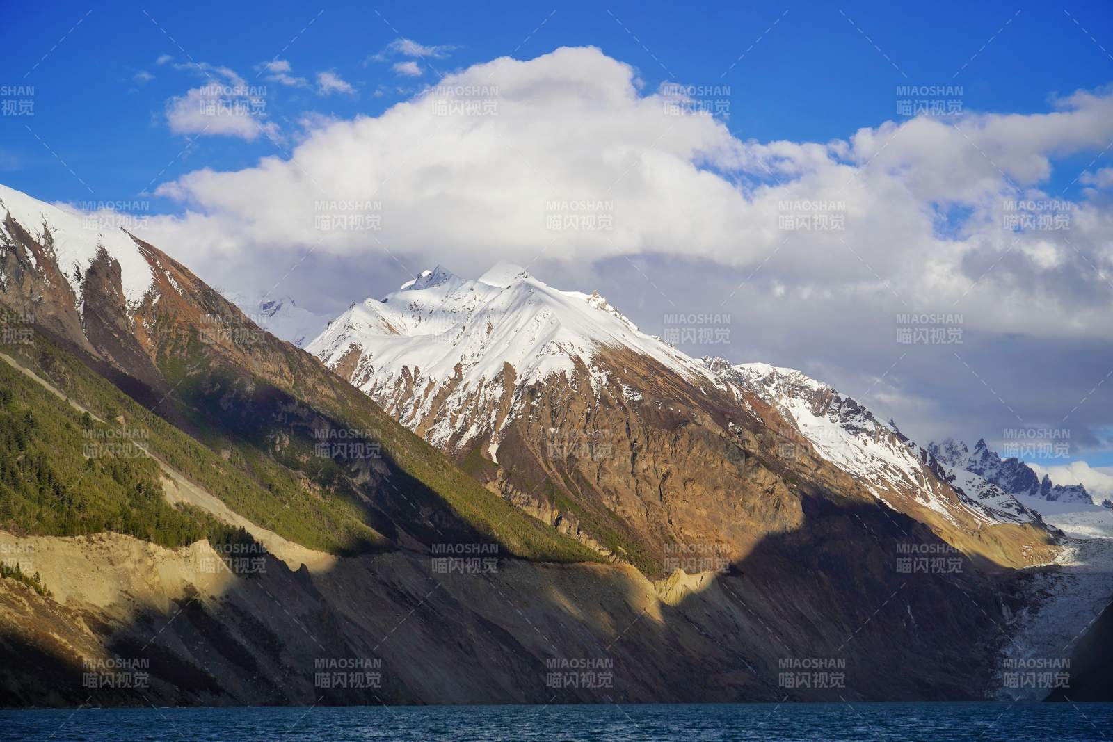 西藏昌都祥格拉冰川图片