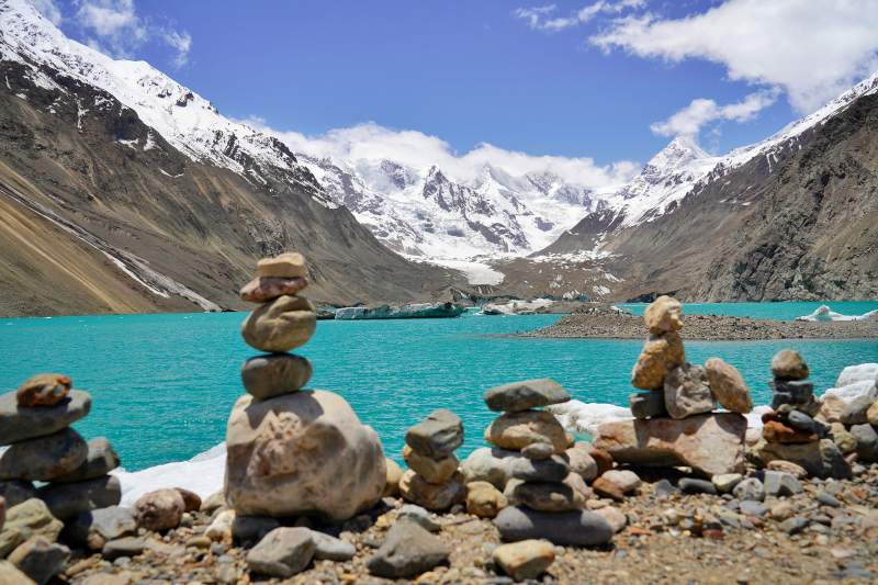 西藏昌都祥格拉冰川图片